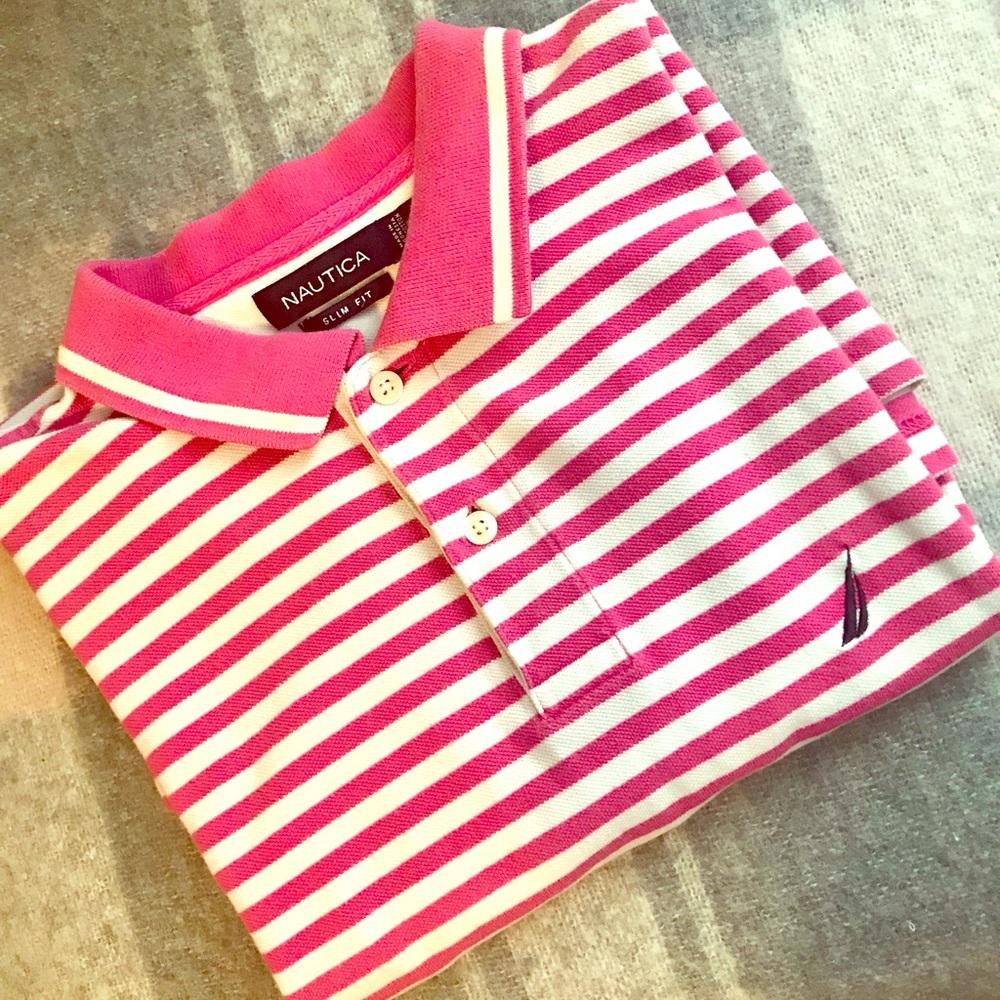 Náutica Polo Shirt Men Slim Fit